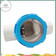 HB  Pool Check Valve Clear Chamber Check Flapper Valve Kit 2 Inch for Swimming Pools
