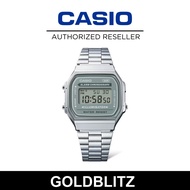 Casio A168WA-3A Vintage Digital Stainless Steel Classical Unisex Watch