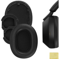 Geekria Replacement Earpads for Sony WH-1000XM5 WH1000XM5 Wireless Headphones, Headset Ear Cushions Repair Parts (Black)