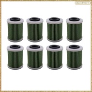 [K O G X] 8Pcs  Filter for  4 Stroke FL150  F200 F225  6P3-24563-00-00 6P3-WS24A-01 6P3-24563-00 6P3