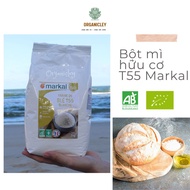 Organic All-Purpose Flour T55 Markal Organic Wheat Flour 1kg - Organic Baby Wheat Flour - Baking Flo