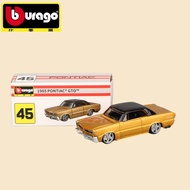 Bburago Porsche 911 GT2 RS Silver 1:64 Die-Cast Alloy Sports Car Model – Collectible Toy with Free-R