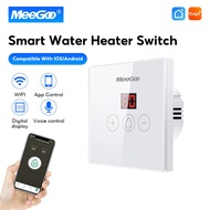 MeeGoo Water Heater Switch Smart Plug Remote Control Timer Low Power WiFi+BLE Real-time Feedback