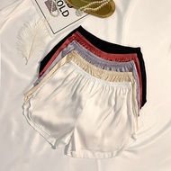 Fast shipping Woman Silk Shorts Lounge Shorts Sleepwear Boxer Sleep Pajama Soft Shorts for Women Bot
