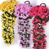 78CM Artificial Hanging Violet Flower - For Wedding Party Garland - Plastic Fake Flowers - Home Bask