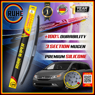 Ruhe Wiper Honda Odyssey 2013 - New Present Original High Quality Mugen Silicone Car Wiper Silicon K