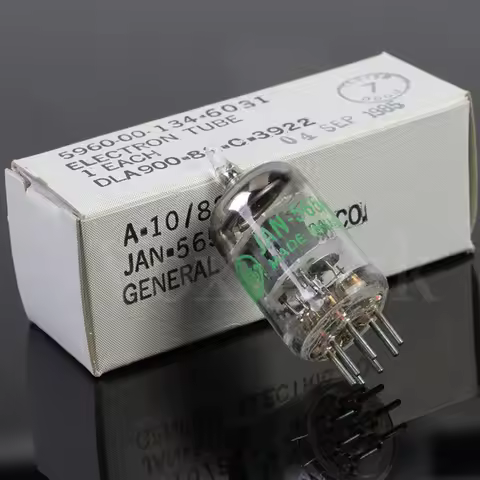 Original US GE JAN 5654W 5654 Vacuum Electron Tube Upgrade 6J1 6J2 6M1N EF95 403A 6AK5 6AU6 403B 572