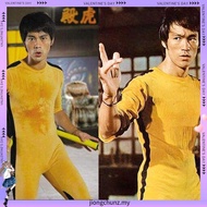 Bruce lee Uniform Wushu Clothes Costume Cosplay Woman Man