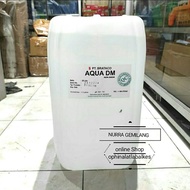 Aquadest Brataco/ Aqua DM / Aquadest kualitas Bagus 20L