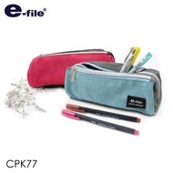 E file Tubby Case 2 Colors 2 Zippers In One Bag E-file CPK77