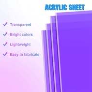 [frthrthrt]Acrylic Colored Translucent Acrylic Iridescent Radiant Sheet Laser-Cutting Acrylic Board8