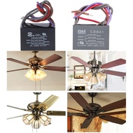 ✿ Ceiling Fan Capacitor CBB61 4 5+6+5UF 4 5+6+6UF 5+5+5UF 4+4+2 5UF 4+5+6UF 5 Wire