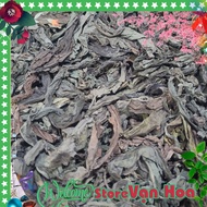 Dried dandelion leaves, whole leaves without branches