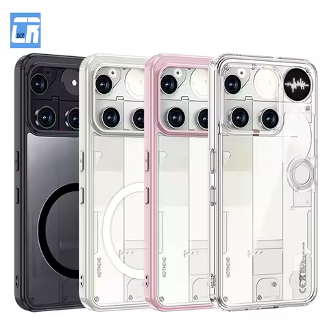 Shockproof Case for Nothing Phone 3 3a 3a Pro Case for Magsafe Magnetic Wireless Charge Matte Clear 