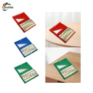chulisia Dominos Set Table Game Family Game Fun Game Night Educational Toy 28 Pieces Double Six Domi