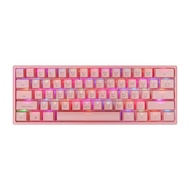 [ประกัน 2ปี] Tsunami Outemu MK-61 Max 61Key 60% Macro-Software RGB  Keyboard คีย์บอร์ดเกมมิ่ง [HITEC