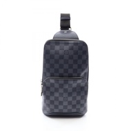 【二手】路易威登LOUIS VUITTON腰包/斜背包 Avenue Damier Infini 斜背包 N40303 海軍藍皮革 Avenue 斜背包