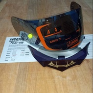 KYT r10 Flat Visor Package KYT rc7 + spoiler + Topost - KYT rc7 Helmet Glass Package KYT r10