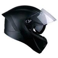 Mũ bảo hiểm Full face Royal M266 đen nhám 2 kính thiết kế đẹp mắt Helmet