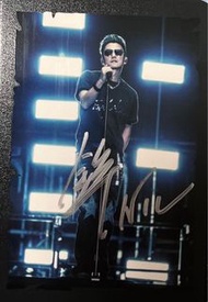 謝霆鋒親筆簽名閃卡 親簽  小卡 蛋記