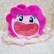 Little Pony Pink Sling Bag Little Pony Face Sling Bag Transparent Front S Little Pony Pinkie Pie Bag