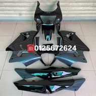 COVERSET HITAM KOSONG KAWASAKI RR/ZX150 (NO FUEL TANK)