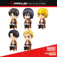 GSC Nendoroid Swacchao Eren Yeager Mikasa Ackerman Armin Arlert Erwin Smith Levi / Good Smile Compan