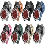 FitTurn Case for Samsung Galaxy Watch 6 Classic 43mm 47mm Soft TPU Plated Around Protector Cover Pro