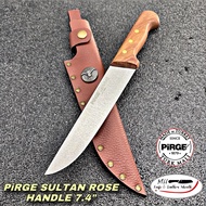 PIRGE SULTAN PRO ROSE HANDLE 7.4”- POTONG DAGING