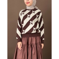 AVIRA TOP KNIT - TOP POLOS - DAILY TOP - WORK TOP - COLLEGE TOP - TOP - KNIT TOP