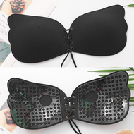 🇲🇾READY STOCK KL Plus Size Lady ABCD Cup Wedding/Night Dressing Invisible Nu Bra Silicon String Push