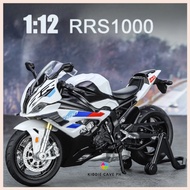 BMW S1000rr Motorcycle Die-Cast Toy Car Collection Vehicle 1/12 Scale Collectibles