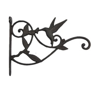 Decorative DIY Durable Home Use Wall Hanging Cast Iron For Flower Pots Bracket