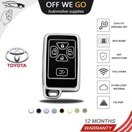 toyota key case rav4 previa alphard raize key cover toyota accessories previa 06/07 keychain alphard