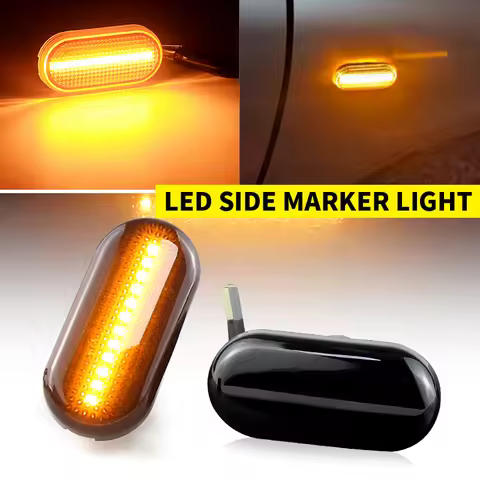 2X led side Marker Indicator light For Nissan Cube Z11/Camiones D40/Dualis J10 JJ10/Tiida C11/Latio