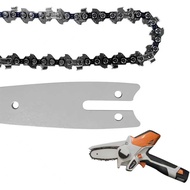 Rantai Mini 4 Inci untuk Gergaji Kayu Stihl GTA 26, Penggantian Rantai Gergaji untuk Stihl 71 PM3 28