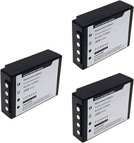 ChoyoqeR 3PCS 005-01-00615, BA205000, Hub05AA Replacement Battery for Linus 6,Radiomatic Eco,Spectru