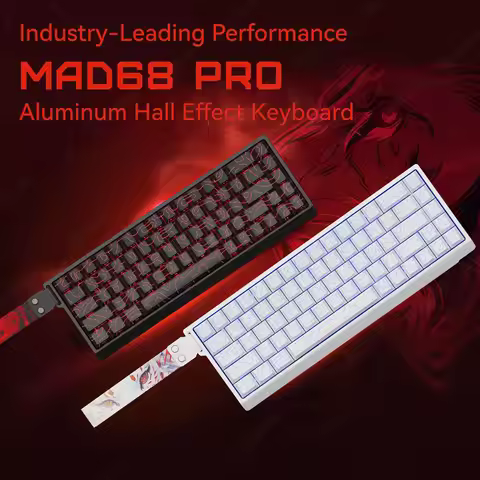 FGG Original MADLIONS Mad 60/68 HE Gaming Mechanical Switch Keyboard Customized 0.02 RT 8K HZ 0.125m