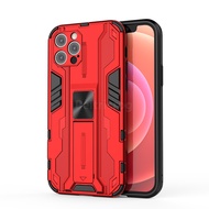 Armor Magnetic Case For iPhone 12 11 Pro Max Xs XR X 8 7 6s 6 Plus SE  12 Mini Camera Protection Antifall Shockproof Cover
