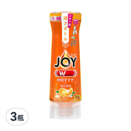 P&amp;G JOY 縮時漂洗+強力洗淨逆壓瓶洗碗精 柑橘  290ml  3瓶