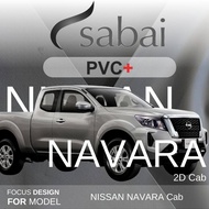 SABAI ผ้าคลุมรถยนต์ NISSAN Navara Cab เนื้อผ้า PVC อย่างหนา คุ้มค่า เอนกประสงค์ #ผ้าคลุมสบาย ผ้าคลุมรถ sabai cover ผ้าคลุมรถกะบะ ผ้าคลุมรถกระบะ