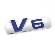 3D Car V6 Logo Sticker Auto Badge Decal for V6