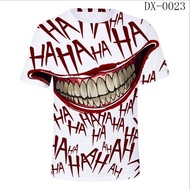 Quick Dry Casual T-Shirt HAHAHA 3D Print Tee, Breathable Funny Graphic Top for Daily Wear