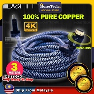 DENN HDMI Cable 1.4V 4K HDMI Cable Full HD 1080P HDMI to HDMI Cable HDMI 2.0 Cable For Laptop PS4  X