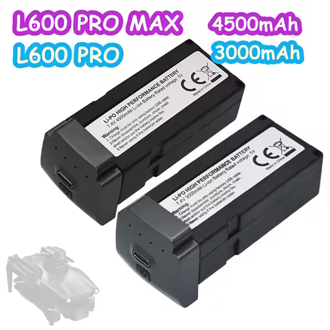 Original Battery 7.4V 4500MAH 3000MAH L600 PRO MAX L600PRO L600-1PRO Helicopter Quadcopter Original-