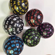 1 Side Number 1-1 Dice Multi-Sided D1 Big Ball Game Collection Color Teaching Board Game Props