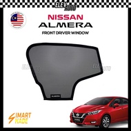 Nissan Almera Turbo 2020 2021 PREMIUM Magnetic Sunshade Simart Shade Made in Malaysia