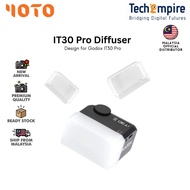 For Godox iT30Pro Flash Mini Flash Diffuser Soft Light Cover Bright Anti Dazzling Accessories