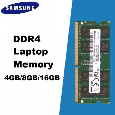 SAMSUNG Laptop DDR4 Memoria SODIMM RAM 4GB 8GB 16GB Notebook Memory 3200MHz 2666Mhz 2400MHz 2133MHz 