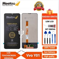 Lcd Touchscreen Vivo Y01 Fullset Original Free Lem obeng/Lcd Original Vivo Y01